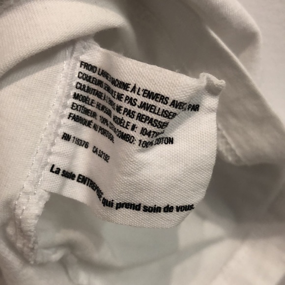 Helmut Lang White Paris Taxi Tee - Picture 12 of 12